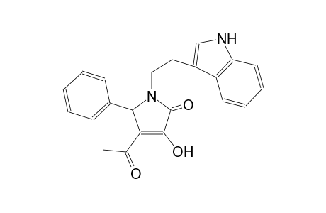 4-acetyl-3-hydroxy-1-[2-(1H-indol-3-yl)ethyl]-5-phenyl-1,5-dihydro-2H-pyrrol-2-one