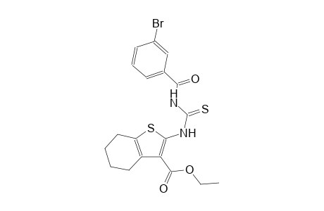 ethyl 2-({[(3-bromobenzoyl)amino]carbothioyl}amino)-4,5,6,7-tetrahydro-1-benzothiophene-3-carboxylate