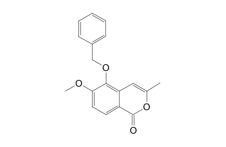5-Benzyloxy-6-methoxy-3-methylisocoumarin