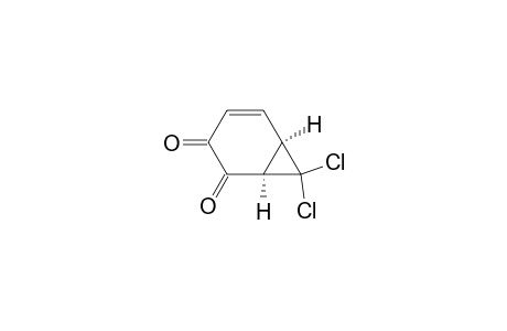 (1R,6R)-7,7-bis(chloranyl)bicyclo[4.1.0]hept-2-ene-4,5-dione