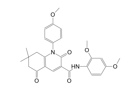 3-quinolinecarboxamide, N-(2,4-dimethoxyphenyl)-1,2,5,6,7,8-hexahydro-1-(4-methoxyphenyl)-7,7-dimethyl-2,5-dioxo-