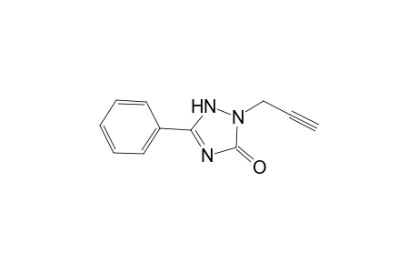 3H-1,2,4-Triazol-3-one, 1,2-dihydro-5-phenyl-2-(2-propynyl)-