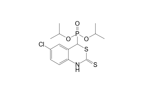 6-Chloranyl-4-di(propan-2-yloxy)phosphoryl-1,4-dihydro-3,1-benzothiazine-2-thione