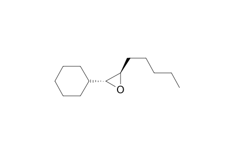 Oxirane, 2-cyclohexyl-3-pentyl-, trans-
