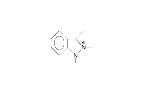 1,2,3-Trimethyl-indazolium cation