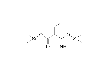 2-(trimethylsilyloxycarbonimidoyl)butyric acid trimethylsilyl ester