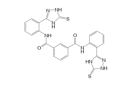 N,N'-Bis[2,2-(1',2',4'-triazolin-5'-thione-3'-yl)phenyl]isophthalamide