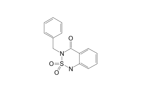 3-(benzyl)-2,2-diketo-1H-benzo[d][1,2,6]thiadiazin-4-one