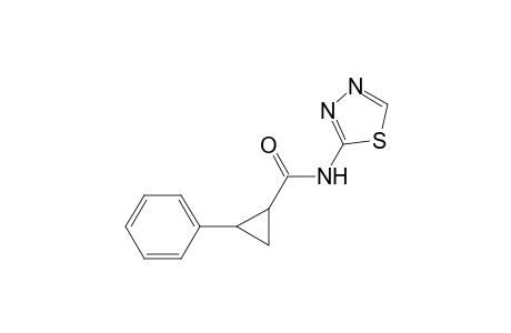 Cyclopropanecarboxamide, 2-phenyl-N-(1,3,4-thiadiazol-2-yl)-