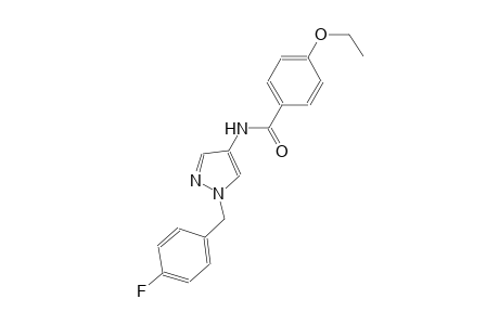 4-ethoxy-N-[1-(4-fluorobenzyl)-1H-pyrazol-4-yl]benzamide
