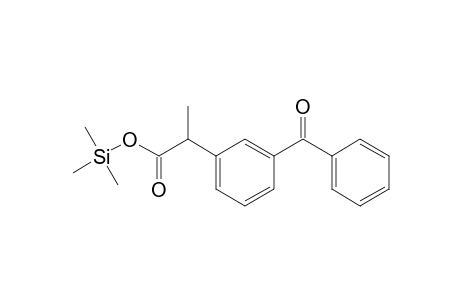 Trimethylsilyl 2-(3-benzoylphenyl)propanoate