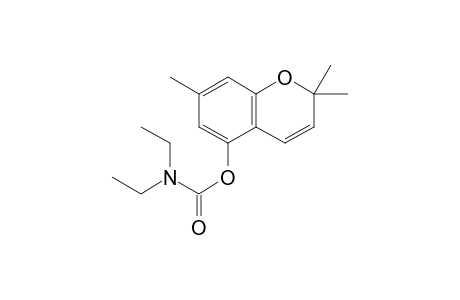 2,2,7-Trimethyl-2H-5-chromenyl-N,N-diethylcarbamate