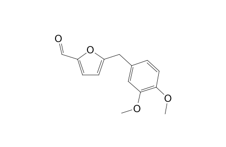 5-[(3,4-Dimethoxyphenyl)methyl]furan-2-carbaldehyde