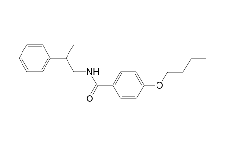 4-Butoxy-N-(2-phenylpropyl)benzamide