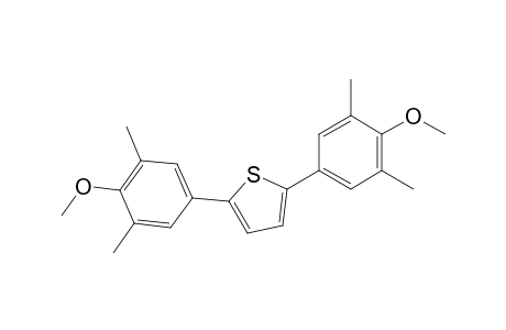 2,5-bis(4-methoxy-3,5-dimethylphenyl)thiophene