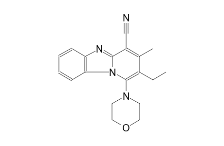 2-ethyl-3-methyl-1-(4-morpholinyl)pyrido[1,2-a]benzimidazole-4-carbonitrile