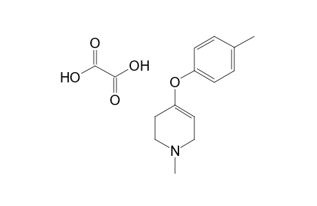 Oxalate salt of 1-methyl-4-(4-methylphenoxy)-1,2,3,6-tetrahydropyridine