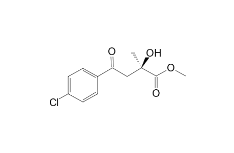 (R)-Methyl-[2-hydroxy-2-methyl-4-oxo-4-(4-chlorophenyl)]-butanoate