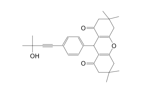 1H-xanthene-1,8(2H)-dione, 3,4,5,6,7,9-hexahydro-9-[4-(3-hydroxy-3-methyl-1-butynyl)phenyl]-3,3,6,6-tetramethyl-