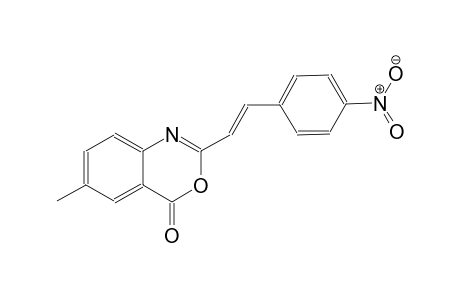 6-Methyl-2-[(E)-2-(4-nitrophenyl)ethenyl]-4H-3,1-benzoxazin-4-one