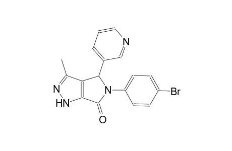 5-(4-bromophenyl)-3-methyl-4-(3-pyridinyl)-4,5-dihydropyrrolo[3,4-c]pyrazol-6(1H)-one