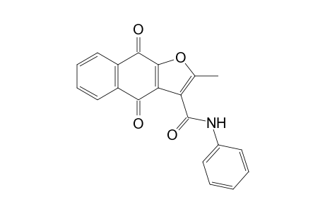 2-Methyl-N-phenyl-4,9-dioxonaphtho[2,3-b]furan-3-carboxamide