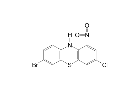 7-BROMO-3-CHLORO-1-NITROPHENOTHIAZINE