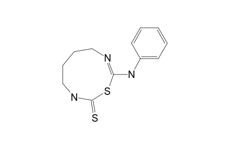 9-PHENYLAMINO-2,3,4,5,6,7-HEXAHYDRO-1,3,8-THIADIAZONINE-2-THIONE