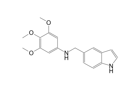 1H-indole-5-methanamine, N-(3,4,5-trimethoxyphenyl)-