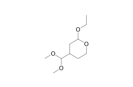 2H-Pyran, 4-(dimethoxymethyl)-2-ethoxytetrahydro-