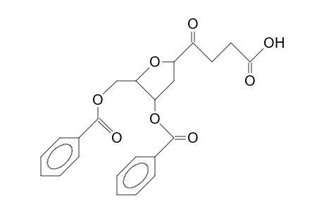4-(3,5-Di-O-benzoyl-2-deoxy-A-D-erythro-pentofuranosyl)-4-oxo-butyric acid