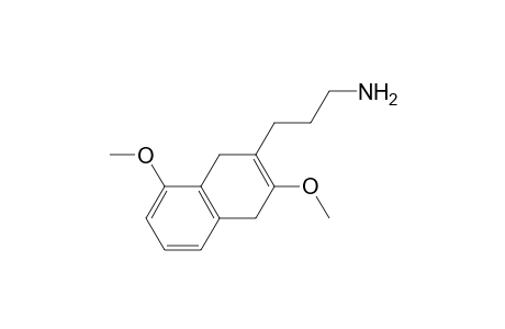 3-(3,8-dimethoxy-1,4-dihydro-2-naphthalenyl)propylamine