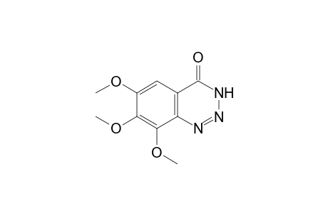 6,7,8-trimethoxy-1,2,3-benzotriazin-4(3H)-one