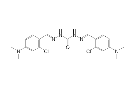 2-chloro-4-(dimethylamino)benzaldehyde, carbohydrazone