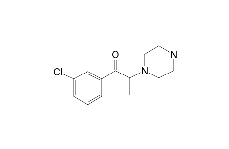 1-(3-Chlorophenyl)-2-(piperazin-1-yl)propan-1-one