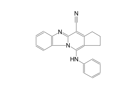 11-anilino-2,3-dihydro-1H-cyclopenta[4,5]pyrido[1,2-a]benzimidazole-4-carbonitrile