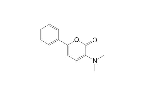 3-(dimethylamino)-6-phenyl-2H-pyran-2-one