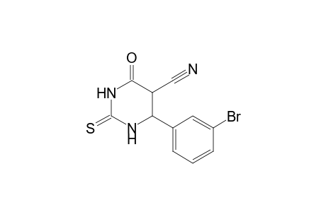 4-(3-bromophenyl)-6-keto-2-thioxo-hexahydropyrimidine-5-carbonitrile