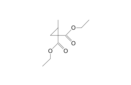 2-Methyl-cyclopropane-1,1-dicarboxylic acid, diethyl ester
