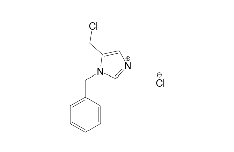 1-BENZYL-5-(CHLOROMETHYL)-1H-IMIDAZOLIUM-CHLORIDE