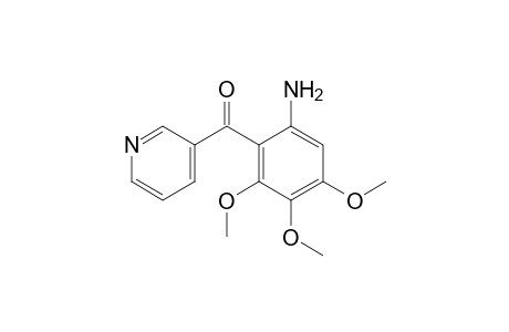 Methanone, (6-amino-2,3,4-trimethoxyphenyl)-3-pyridinyl-