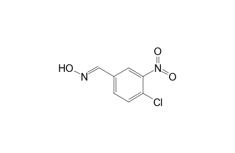 (1E)-4-chloro-3-nitro-benzaldehyde oxime