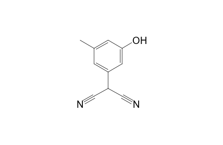 2-(3-hydroxy-5-methylphenyl)malononitrile