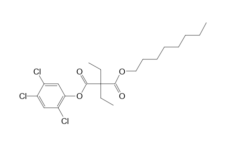 Diethylmalonic acid, octyl 2,4,5-trichlorophenyl ester