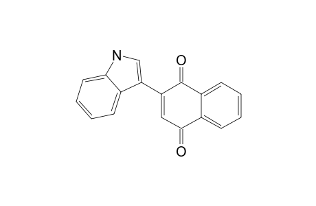 2-(3-INDOLYL)-1,4-NAPHTHOQUINONE