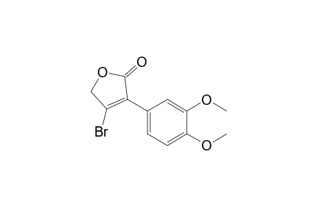 3-Bromanyl-4-(3,4-dimethoxyphenyl)-2H-furan-5-one