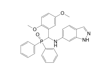 {2,5-dimethoxy-alpha-[(1H-indazol-6-yl)amino]benzyl}diphenylphosphine oxide