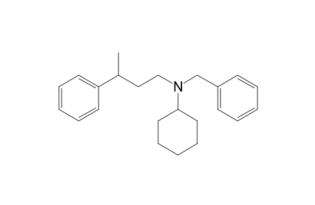 Benzylcyclohexyl(3-phenylbutyl)amine