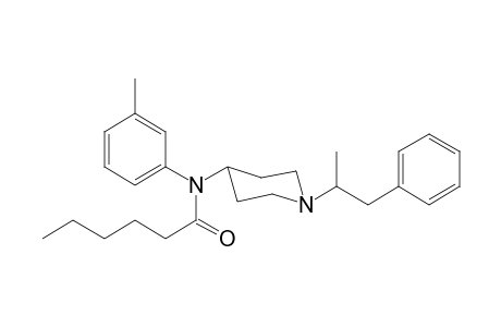 N-3-Methylphenyl-N-[1-(1-phenylpropan-2-yl)piperidin-4-yl]hexanamide