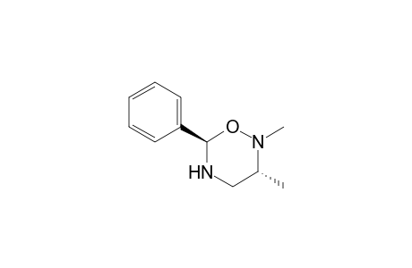 (3R,6R)-2,3-dimethyl-6-phenyl-1,2,5-oxadiazinane